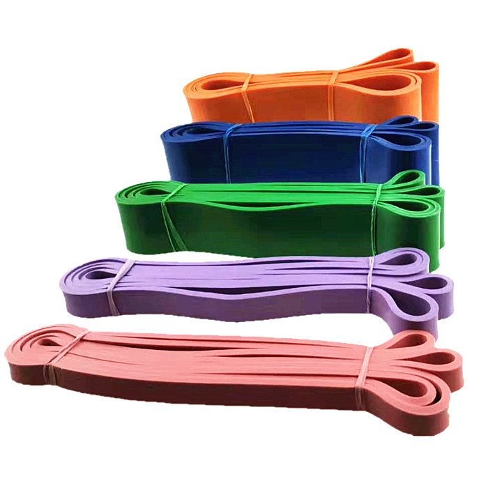 Natural Latex Yoga Elastic Stretch Resistance Bands Exercise Band