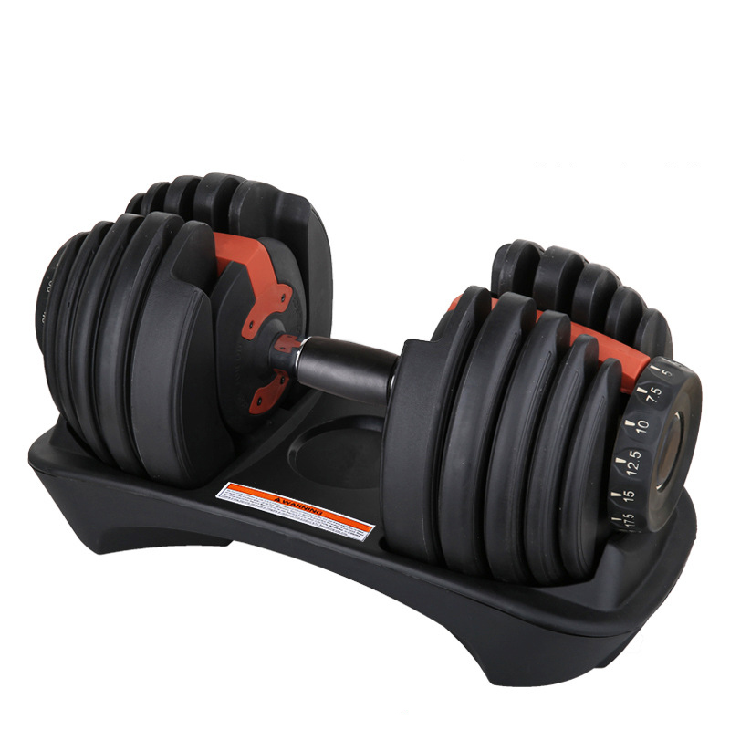 Adjustable Dumbbell, Fast Adjust Weight Dumbbell，Training Weights Gym Equipment for Man and Women Exercise Dumbbell