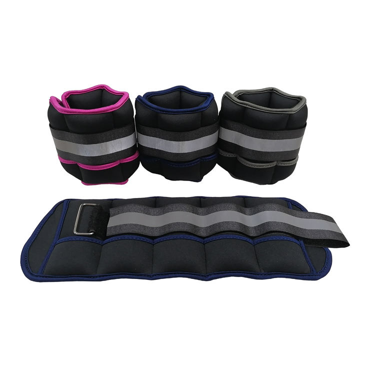 Removable Adjustable 2.5KG 5KG 10KG 20KG Neoprene Ankle Weights Strap