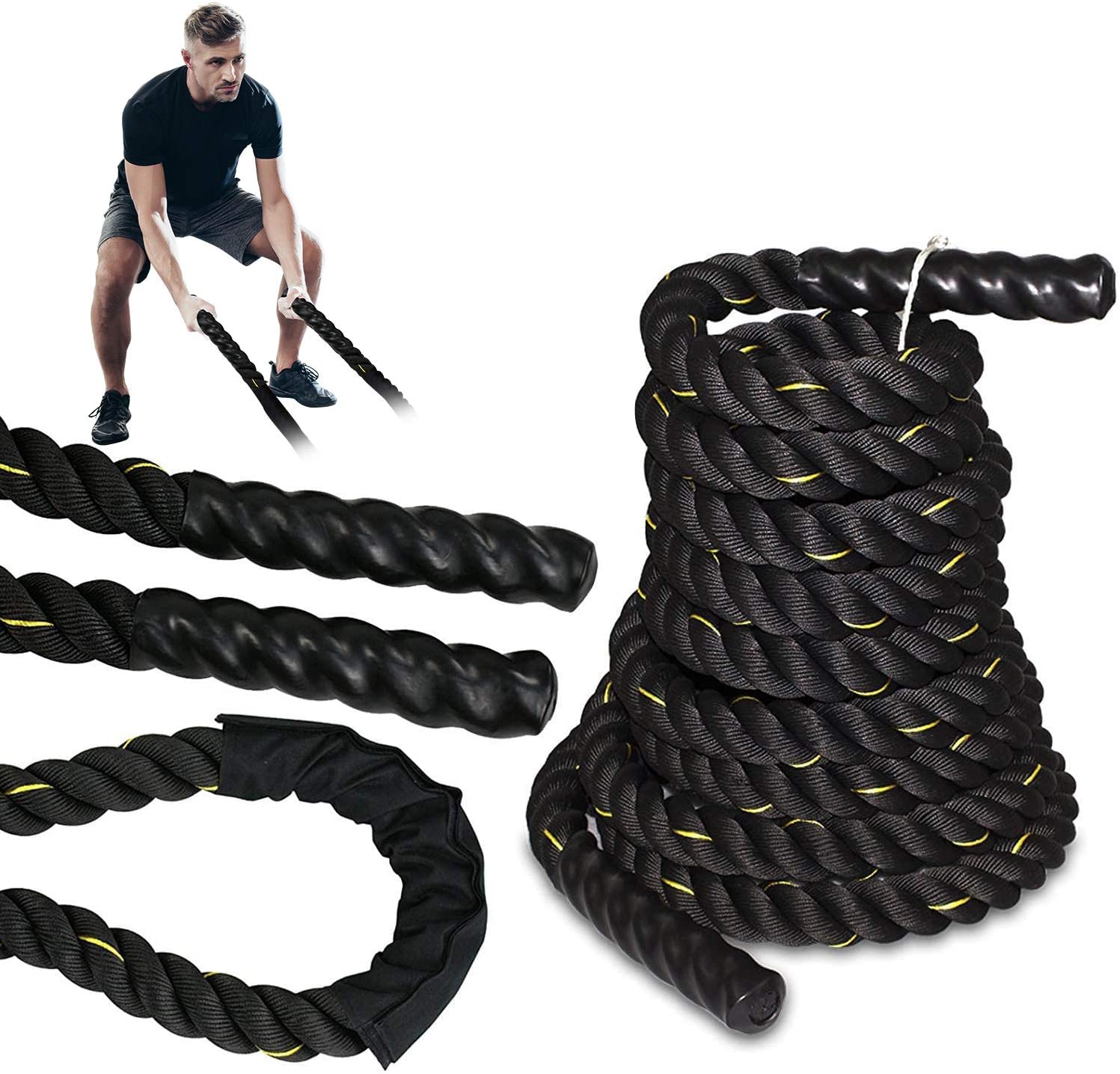 Fitness Gym Heavy Battle Ropes