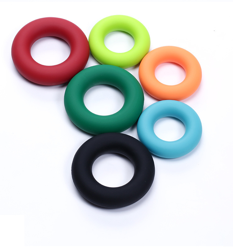 Finger Extensor Resistance Band Silicone Finger Exercise Stretcher Hand Grip Ring