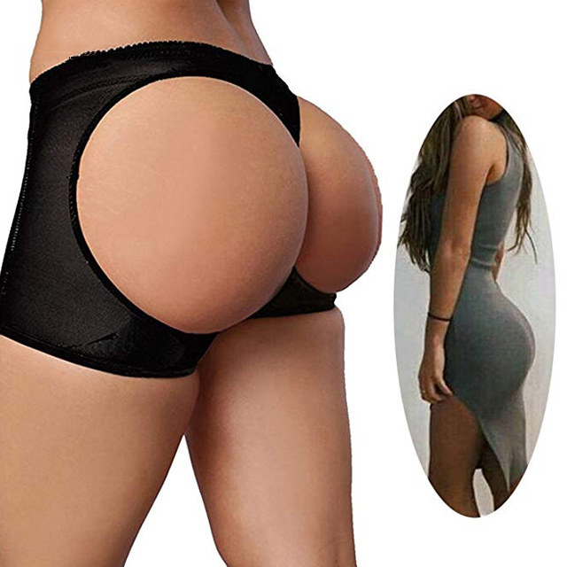 Bum Lifting Underwear Boyshorts Waist Trainer Butt Lift Body Shaper Panties Hip Enhancer