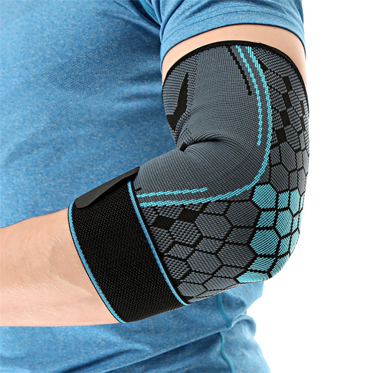 Sports Elbow Pads Nylon Jacquard Belt Straps Men And Women Fitness Badminton Basketball Tennis Elbow Pad